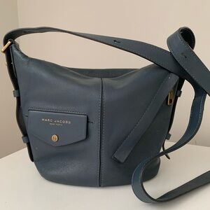 Marc Jacobs Navy Leather Crossbody